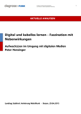 Titelseite der Veröffentlichung "Digital und kabellos lernen" von Diagnose-Funk e.V.