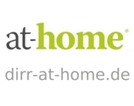 Logo at-home Baubiologie dirr-at-home.de