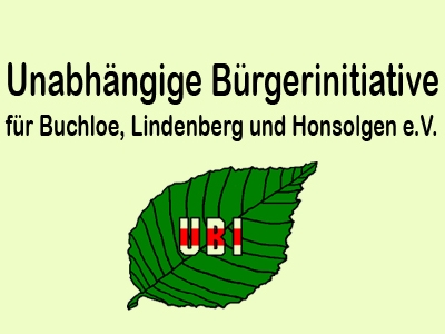 Logo Unabhängige Bürgerinitiative für Buchloe, Lindenberg und Honsolgen e.V.
