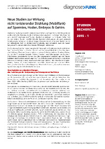 Titel Diagnose-Funk Studienrecherche 2015-1